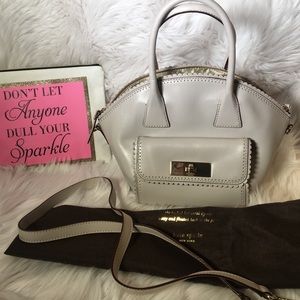 LIKE NEW {KateSpade} Scalloped Zip Dome Crossbody